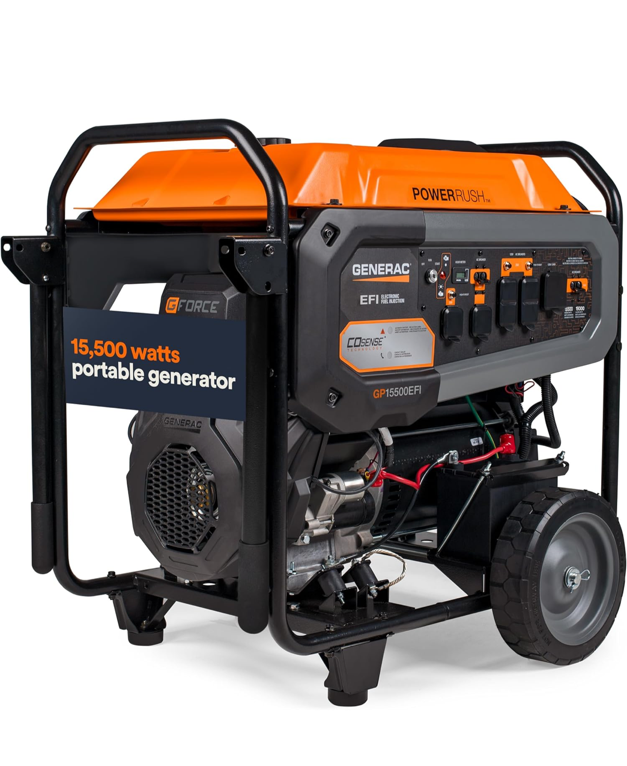15,500-Watt Gas-Powered Portable Generator