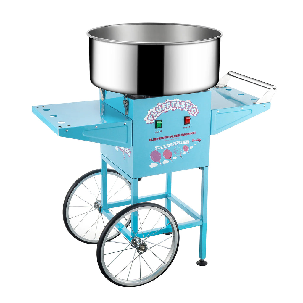 Flufftastic Cotton Candy Machine with Cart