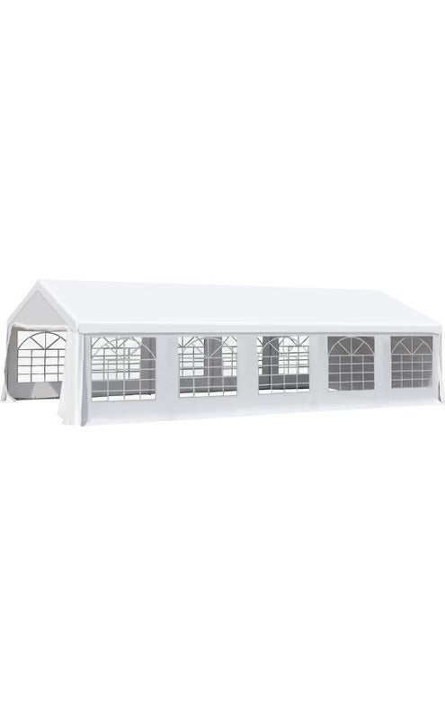 White Canopy Party Tent (20' X 32', 65-70 People)