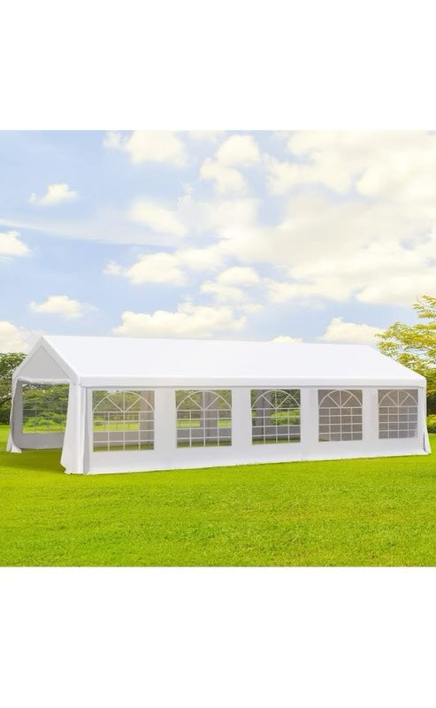 White Canopy Party Tent (20' X 32', 65-70 People)