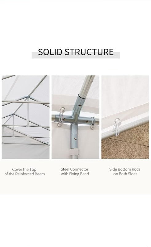 White Canopy Party Tent (20' X 32' 65-70 People)