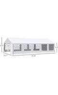 White Canopy Party Tent (20' X 32', 65-70 People)