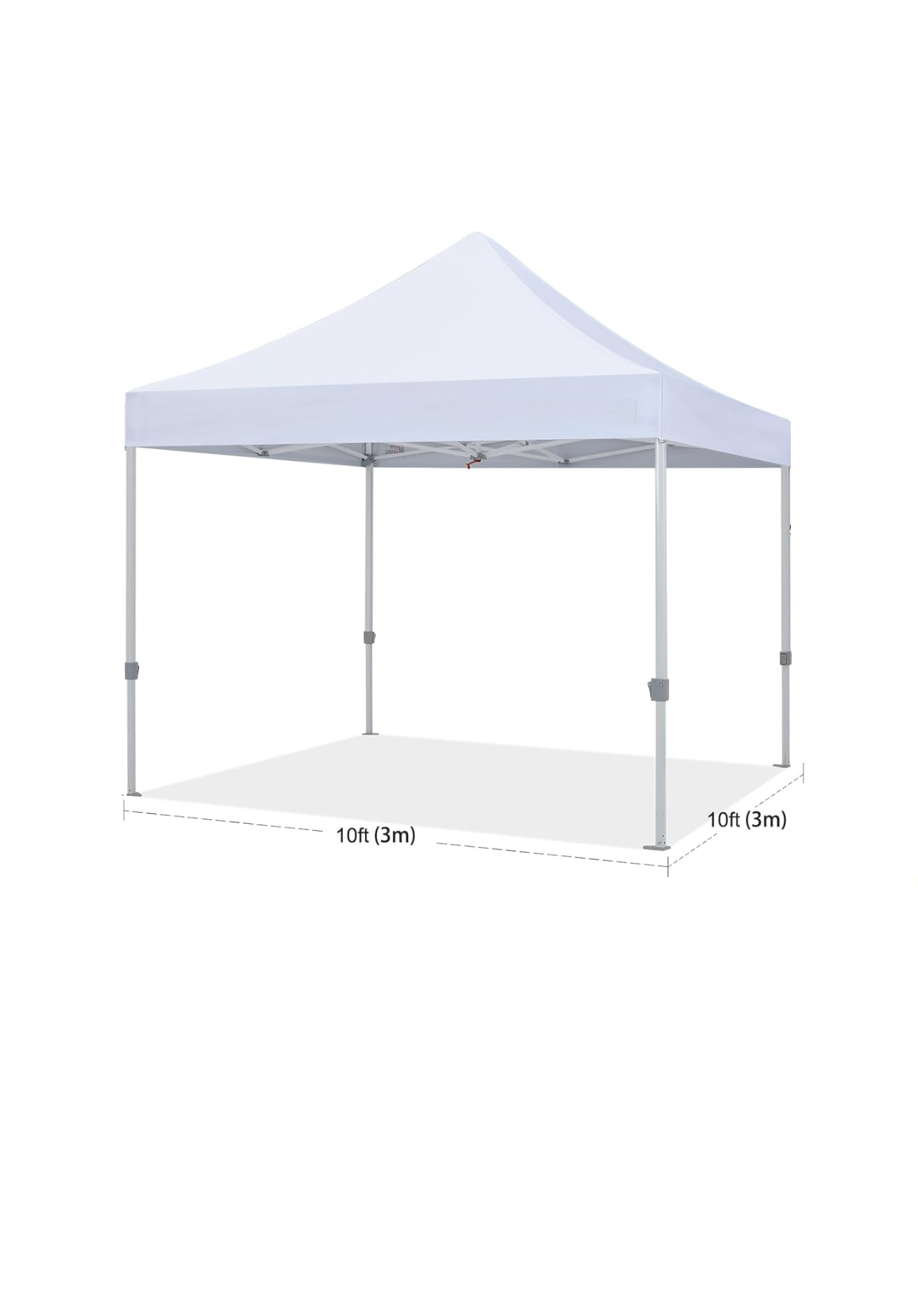 White Canopy Party/Event Tent (10' X 10' 10-12 People)