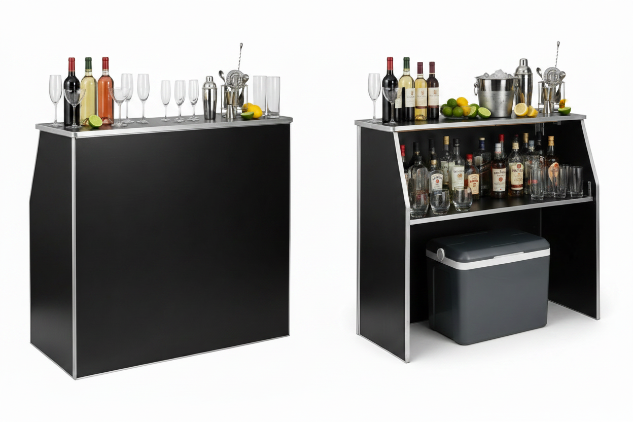 Aluminum Bar Diptych