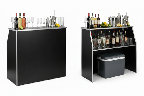 Aluminum Bar Diptych