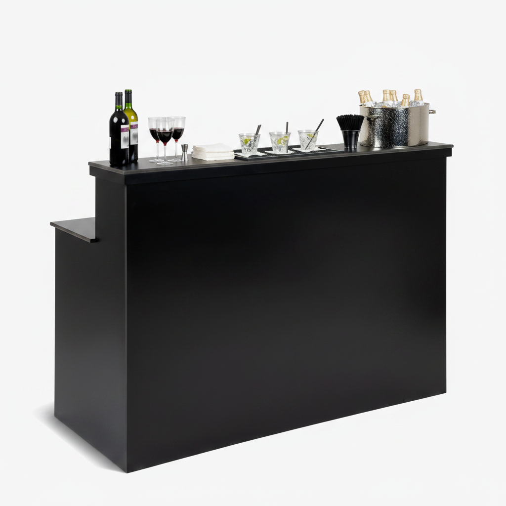 Black Bar Front View