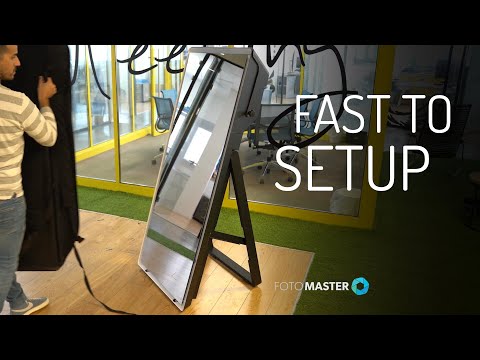 65" Mirror Air Booth ($250/hour)