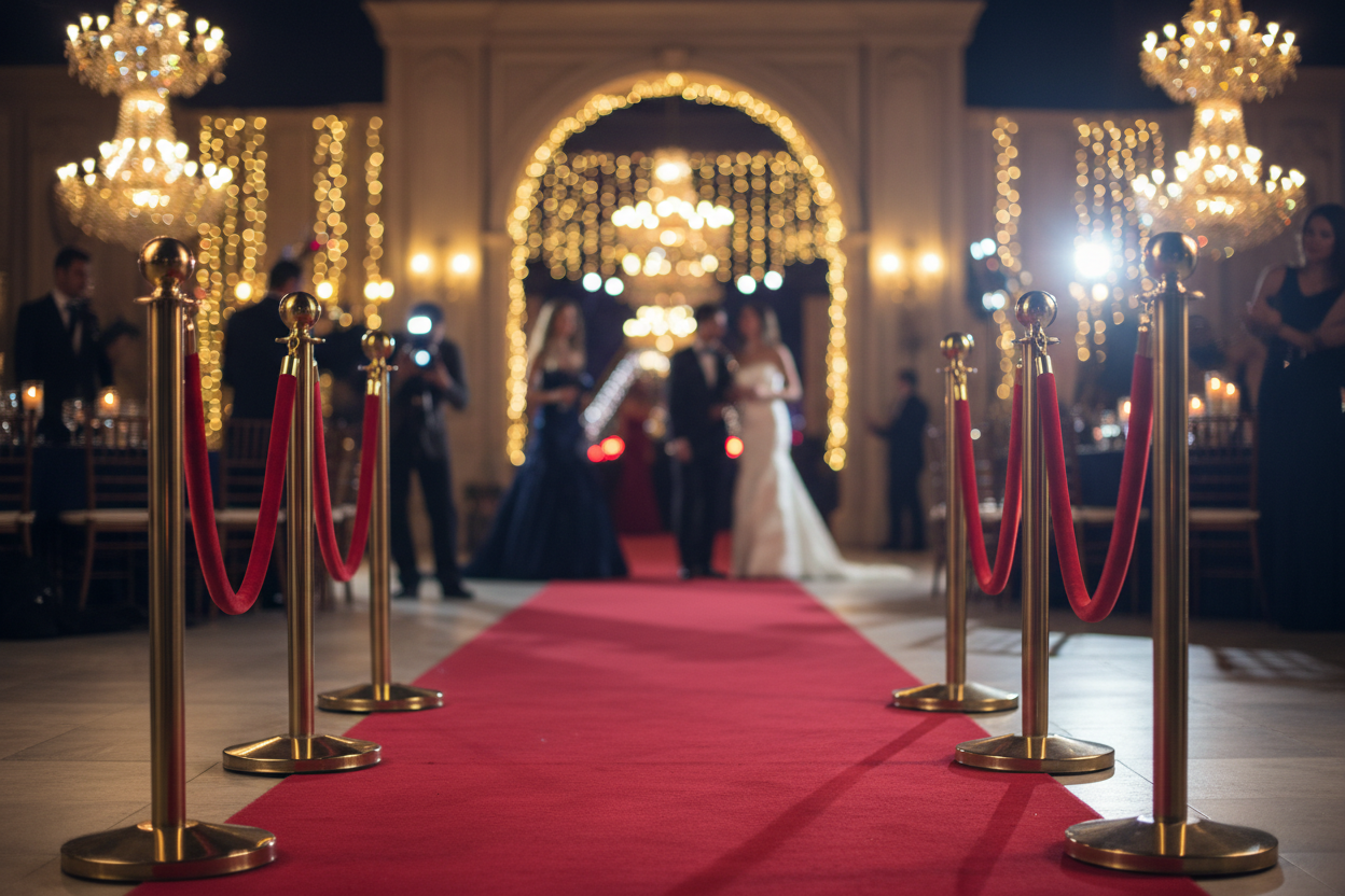 Red Carpet and Stanchions - Event